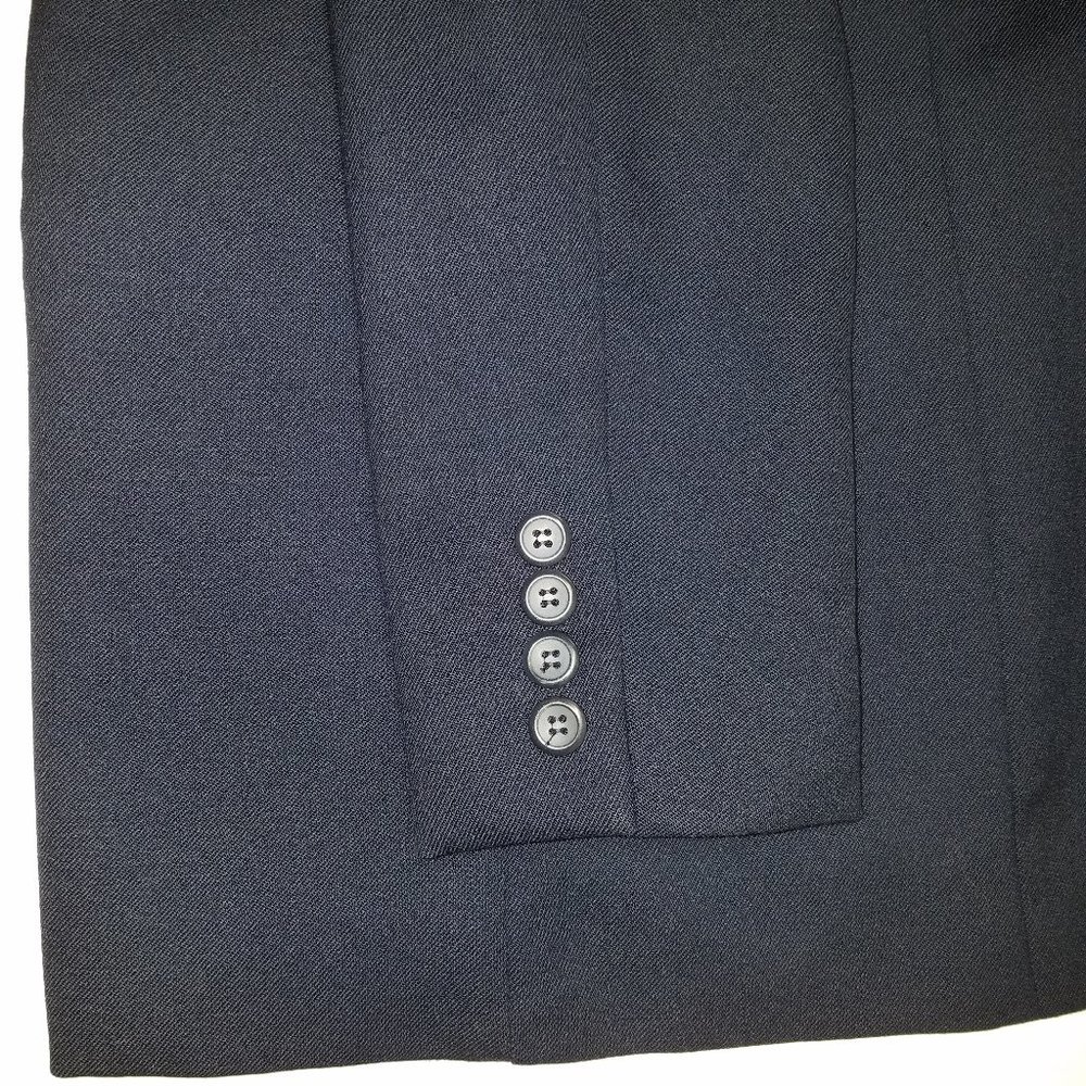 Pendleton Navy Blue One Button Wool Blazer - image 6